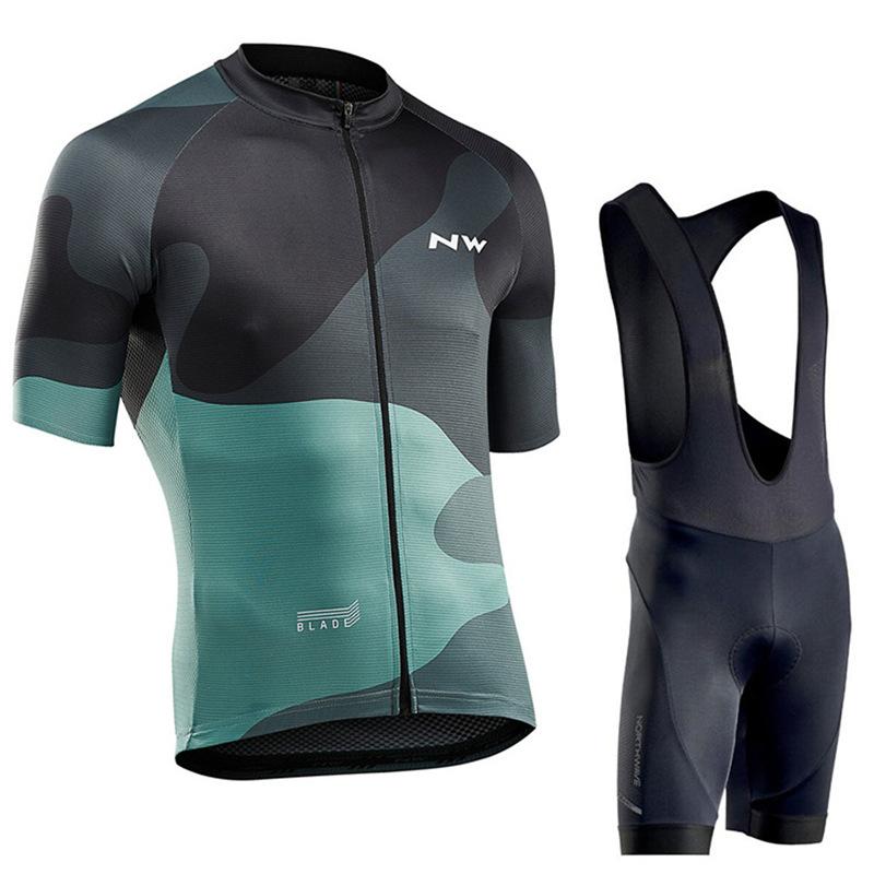 2026 New Strap Short Sleeve Cycling Suit Men's Summer Suspender Cycling Suit Slim Fit