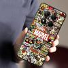Marvel Iron Man Logo Funda Phone Cover Case for Xiaomi Redmi Note 9 7 8 11 10 10S 9S 14 12 Pro 13 Pro Plus 11s 12s