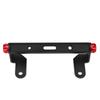 LEDISHUN Motorcycle Clamp Bars, Multi-Bar Holder for Suzuki Gixxer SF250 and Gixxer SF150 (All Models) (Black/Red)