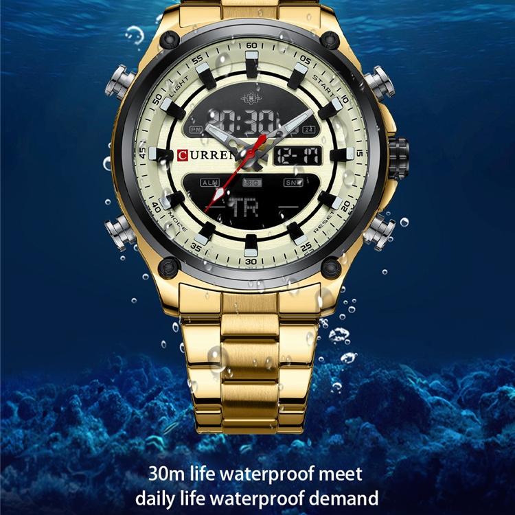 Curren Orologio Da Polso Multifunzione Cronografo - Foto 6