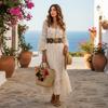 Bohemian Style Retro Women Belt Dress Decorative Waistband With Adjustable Buckle For Dresses Skirts
