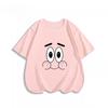 Potdemiel Summer SpongeBob SquarePants Pure Polyester Children's T-Shirt, Comfortable and Breathable, Suitable for Boys and Girls.