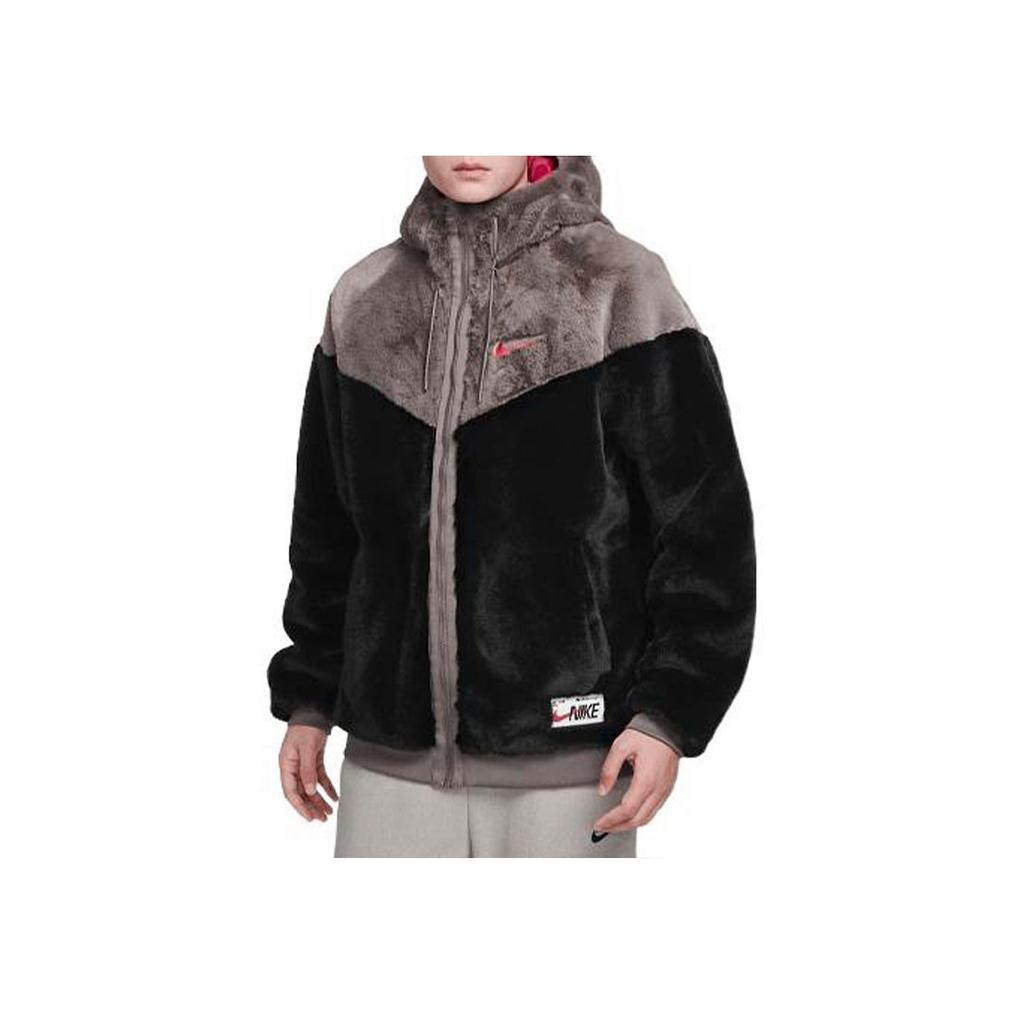 Nike CNY Year Of The Rabbit Collection Windrunner Jacket With Logo Splicing Men Outerwear Black FD9895-010