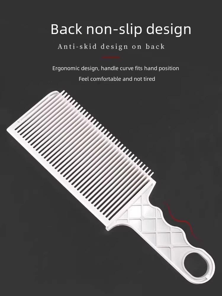 Men's Professional Anti-Static Hair Clipper Comb for Flat and Oil Head Styles