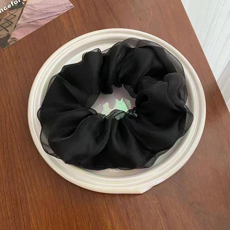 High Elasticity Simple Netted Hair Band Hair Tie High-end Style Headband Elastic Hair String Versatile Hair Tie