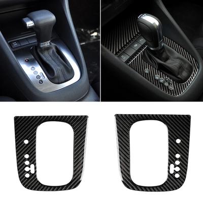 Car Carbon Fiber Panel Trim Gear Shift for Sticker VW Golf 6 R MK6 2008-2012