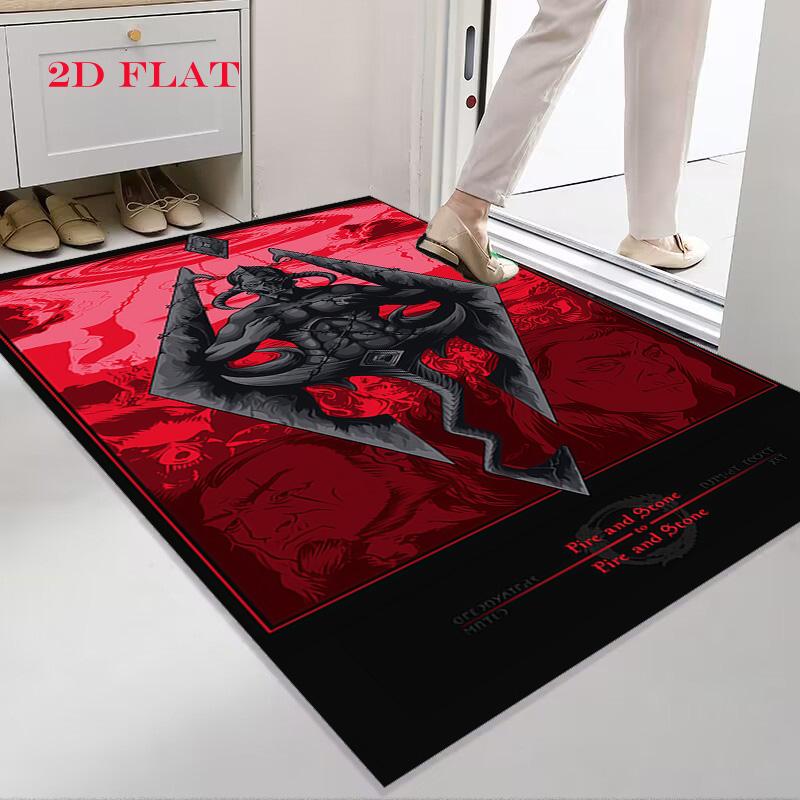 The Elder Scrolls Carpet Rug for Living Room Bedroom Home Sofa Decoration,Kids play Nonslip Floor Mat