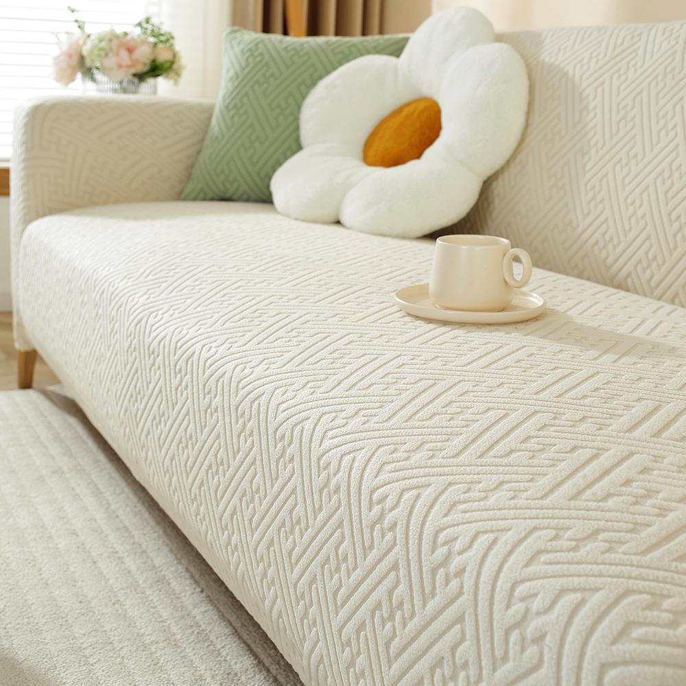 All-season Universal Dust Proof Sofa Cover Fully Covered  Anti Slip  Simple and Modern Elastic Anti Cat Paw Sofa Cover Cushion