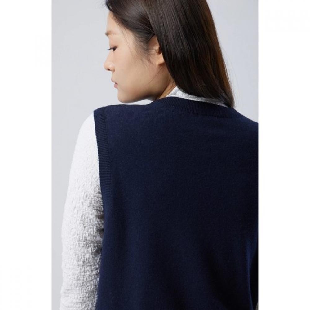 Benetton Frill Hem Knit Vest Bakv05611