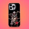 Custodia per Telefono Anime G-Gachiakuta Per iPhone 16,15,14,13,12,11,Pro,Max,Plus,Mini,XS,SE Anti Caduta Nero Opaco Bumper Rigido