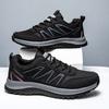 OULYLAN Travel Casual Shoes Men Comfortable Lightweight Sneaker PU Mesh Instep Anti Slip Soft Sole Outdoor Sports Shoes