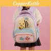 Kids Bag School With Cartoon Bee Design And Lightweight Nylon Preschool For