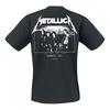 Metallica Unisex-T-Shirt „Master Of Puppets“ mit Foto-Rückenaufdruck für Erwachsene