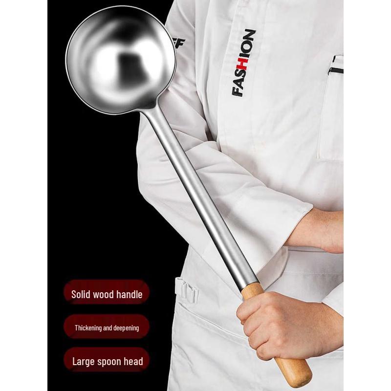 

Thickened Stainless Steel Chef s Wok Spatula