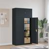 VidaXL Anthracite Filing Cabinet 90x40x180 Cm Steel 3188331