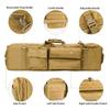 Tactical Dual Gun Bag Outdoor Hunting Rifle Carrying Shoulder Bag Shooting Airsoft Paintball Gun Bags for M249 M4A1 M16 AR15