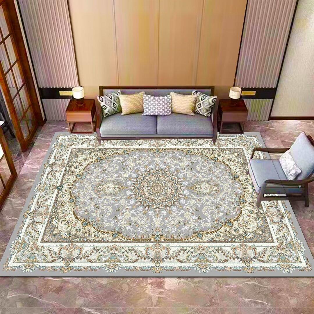 

Роскошный персидский ковер Easy Clean для гостиной, в турецком стиле, домашний декор, большой размер, противоскользящий коврик для входной двери, настраиваемый 60*90cm