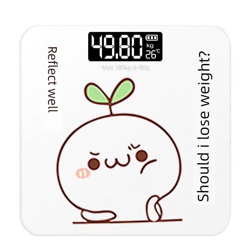 Accurate USB Rechargeable Electronic Weighing Scale, Accurate Home Health Scale, Human Body Scale, Adult Weight Loss Weighing Scale