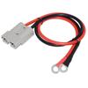 30/50/100cm Heavy Duty 50A ADS Connector Cable with O Terminal , 10AWG Solar Extension Cord Line for Car Boats