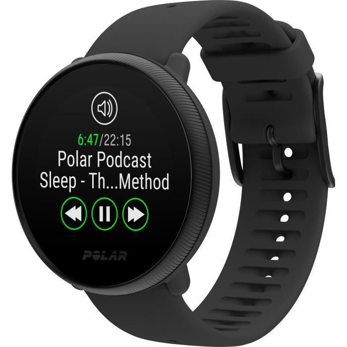 POLAR Ignite 2 Sports Smartwatch - Size SL - Black