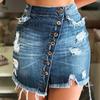 Summer Plus Size Shorts Women's Denim Mini Skirt Women's Skirt