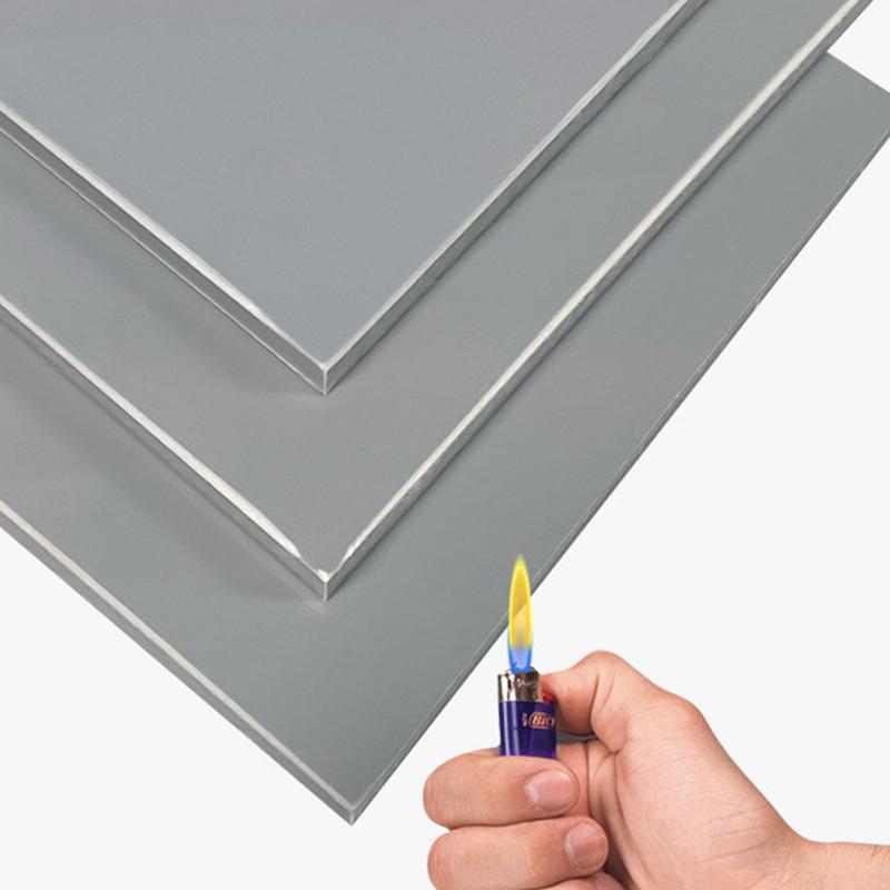 1~5pcs Length/Width:100~300mm Thickness: 3~30mm Grey PP Plastic Hard Board High Hardness Wear-resistant and Waterproof