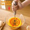Egg Beater Semi Automatic Mixer Manual Self Turning Stainless Steel Easy Whisk Hand Blender Egg Cream Stirring Baking Cooking