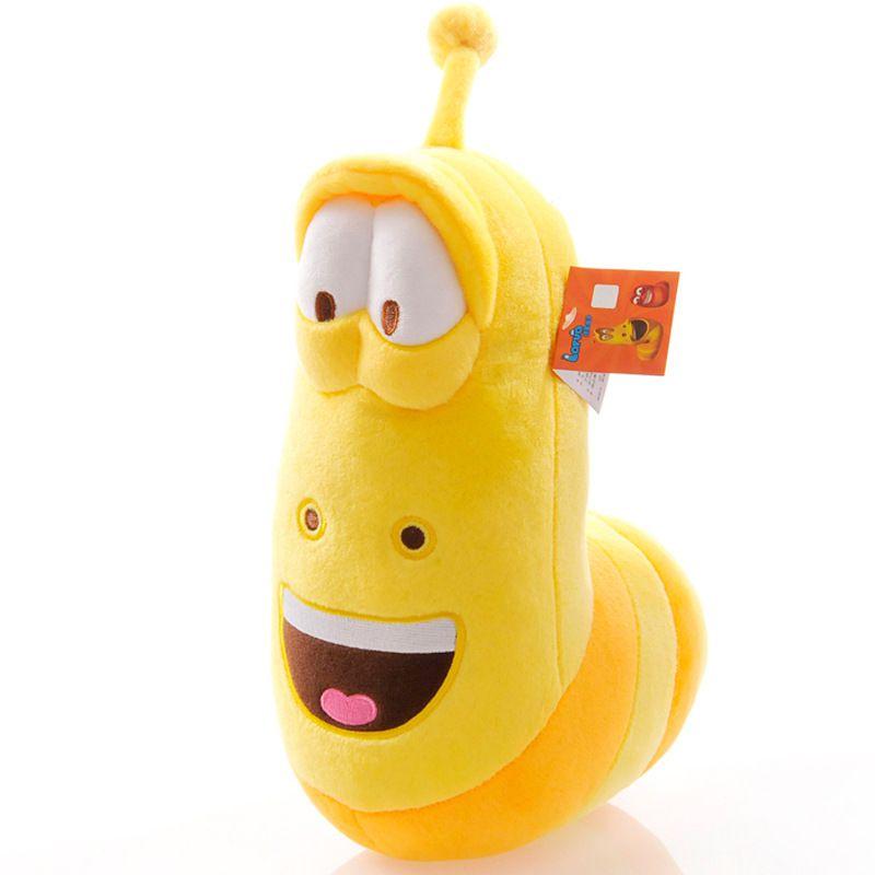 Adorable Korean Anime Fun Insect Slug Creative Larva Soft Plush Toys For Collectors