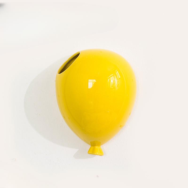 

American Ceramic Balloon Wall Hanging Cake Ice Cream Shop Wall Creative Vase Kindergarten Wall Decoration Pendant