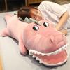 Entzückendes übergroßes Krokodil Plüschkissen Weiches Stofftier Spielzeug Kuschelfreund