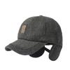 Autumn Winter Father Cap Middle-Aged Cap Old Man Ear Protection Cap Winter Men's Winter Cap Baseball Cap