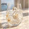 Luxury Decorative Glass 3D Animal Stemless Wine Glass Ocean Inspired Details Elegant Clear Gifts Cup Durable Drinkware for Home Kitchen And