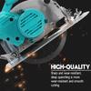 2-in-1 6-inch Cordless Electric Circular Saw Plunge Cut Track Cutting Wood Metal Tile Cutter Electric Saw