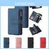 Capa Flip de Material TPU+Couro Para Sony Xperia 10 Iii Com Slot Para Cartão e Cordão