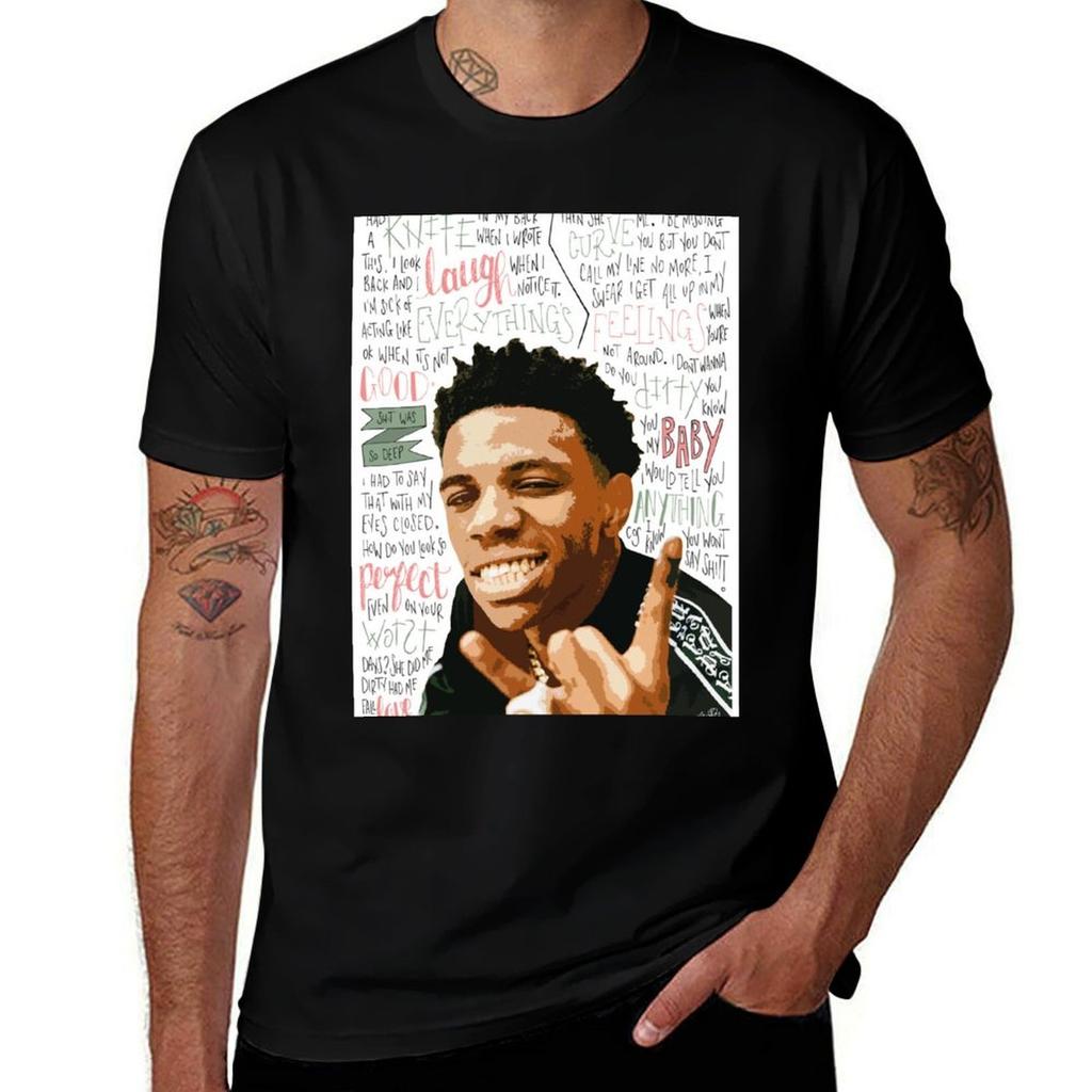 A Boogie wit da Hoodie TShirt Active Sports Short Sleeve Cotton Shirt