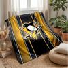 Pittsburgh Penguins Flanell Fleece Decke Gemütlich Warm Überwurfdecke für Sofa Bett Reise Ganzjahresgebrauch