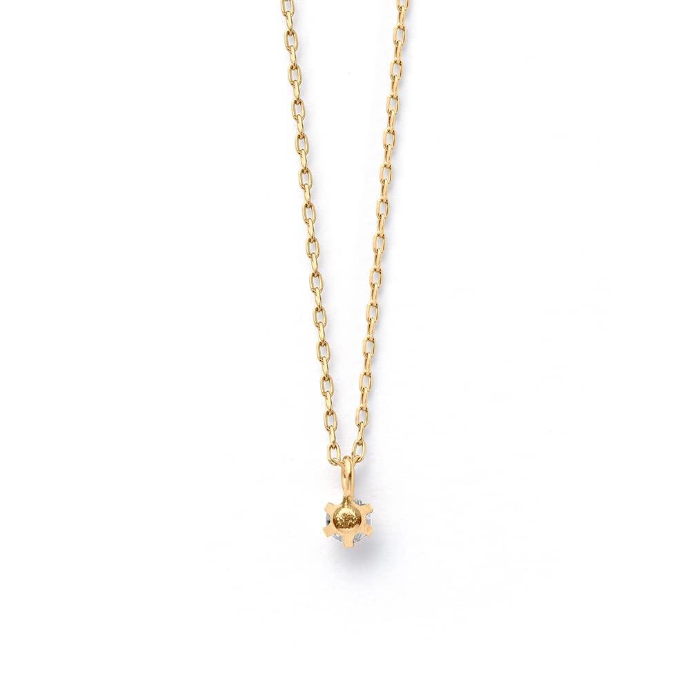 Estelle K18 Yellow Gold Diamond Necklace 0442-9784-0019-0000