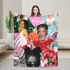 2025 Nina Chuba  Cool Blankets  Super Soft Funny Plush Throw Blanket For Couch Chair Picnic Flannel Bedspread Bed Cover