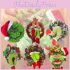 Colorful Christmas Wreath Playful Holiday Decor For Joyful Festive Gatherings