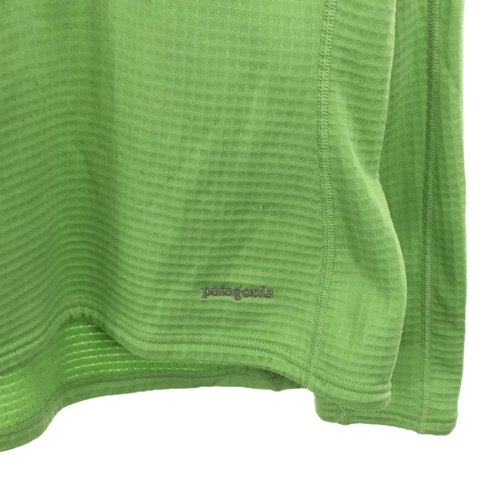patagonia Made in USA Half zip Outdoor jacket M Light green Women Used
