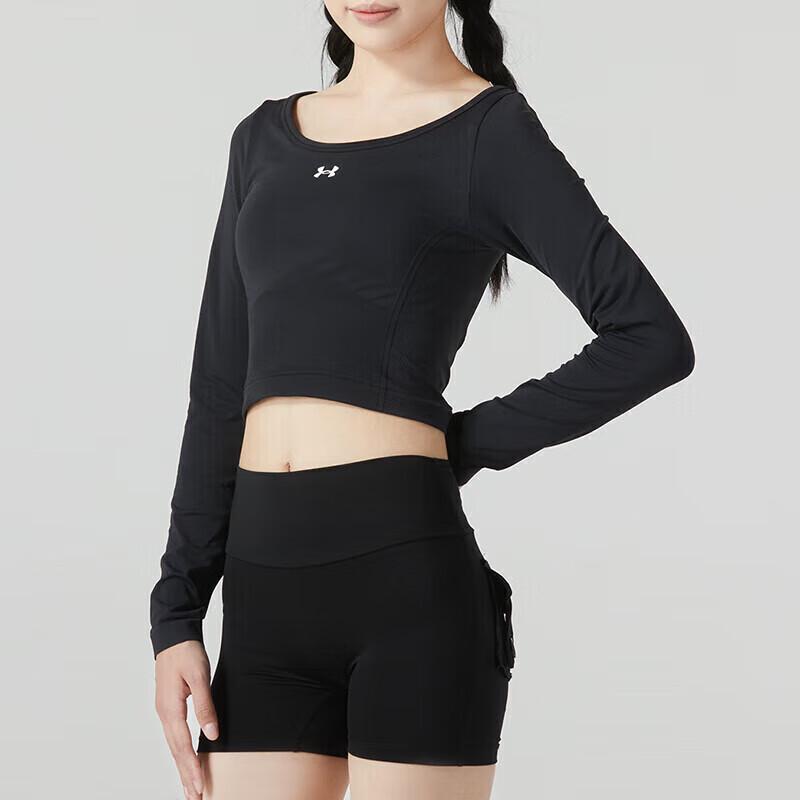 

Under Armour Women s Long-Sleeve Crew Neck Training Top L