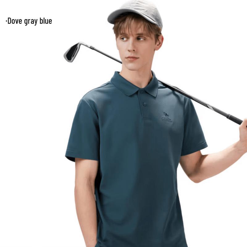 CAMEL Men s Quick-Dry Short Sleeve Polo Shirt XL