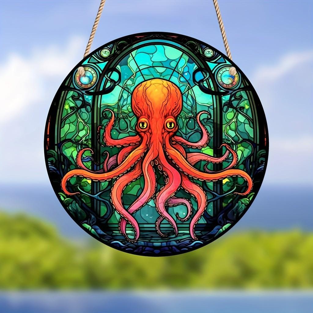 Tree 3d Of Life Dreamcatcher Halloween Acrylic Home Decoration Hanging Sign Door