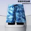 Mens Quick-Dry Board Shorts Swimming Surfing Hot Beach Wear With Double-Layered Lining