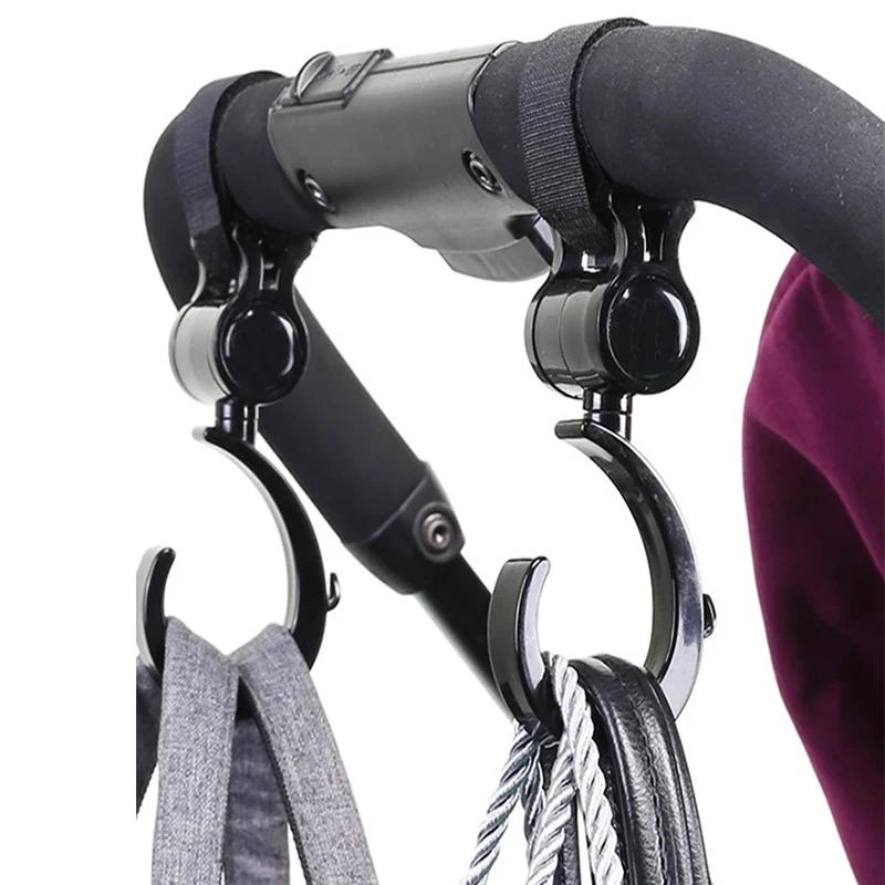 Pram Hook Baby Stroller Accessories Shopping Prop Multi Purpose Baby Stroller Hook Multi Purpos Shopping Pram Hook 360° Rotation