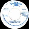 7inch Record BARRINGTON LEVY  Looking My Love NONE Volcano Jamaica Reggae Ska  Dub Used
