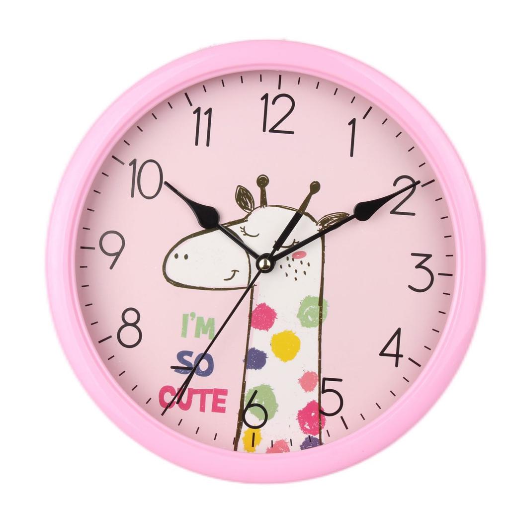 Silent Creative Wall Clock Cartoon Clock Cute Simple Home Living Room Children's Room Quartz Clock Bedroom Wall Table
