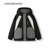 Balabala Boys' Sporty Utility Water-Repellent Hooded Jacket