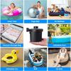 Air Pump for Air Mattress, Air Mattress Pump for Inflatables, Quick Fill Inflator Deflator Air Pump Perfect for Outdoor Camping