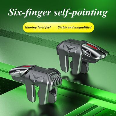 G21 Mobile Game Trigger For Phone, Gaming Controller, Gamepad Joystick Aim Shooting L1 R1 Alloy Key Button For IPhone Android, Gaming Gift